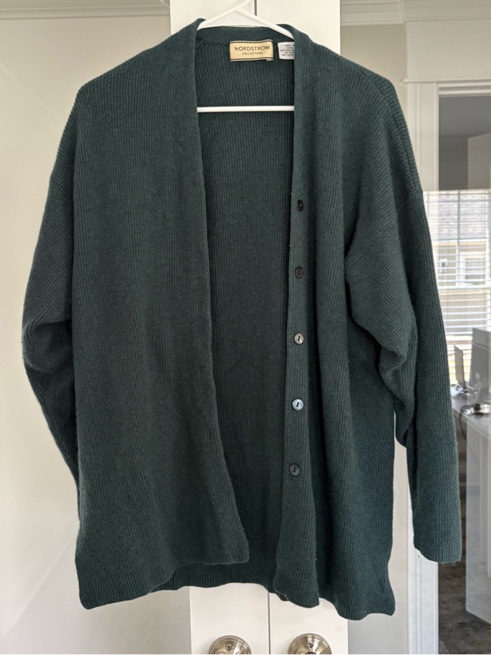 Nordstrom Cardigan Sweater Green